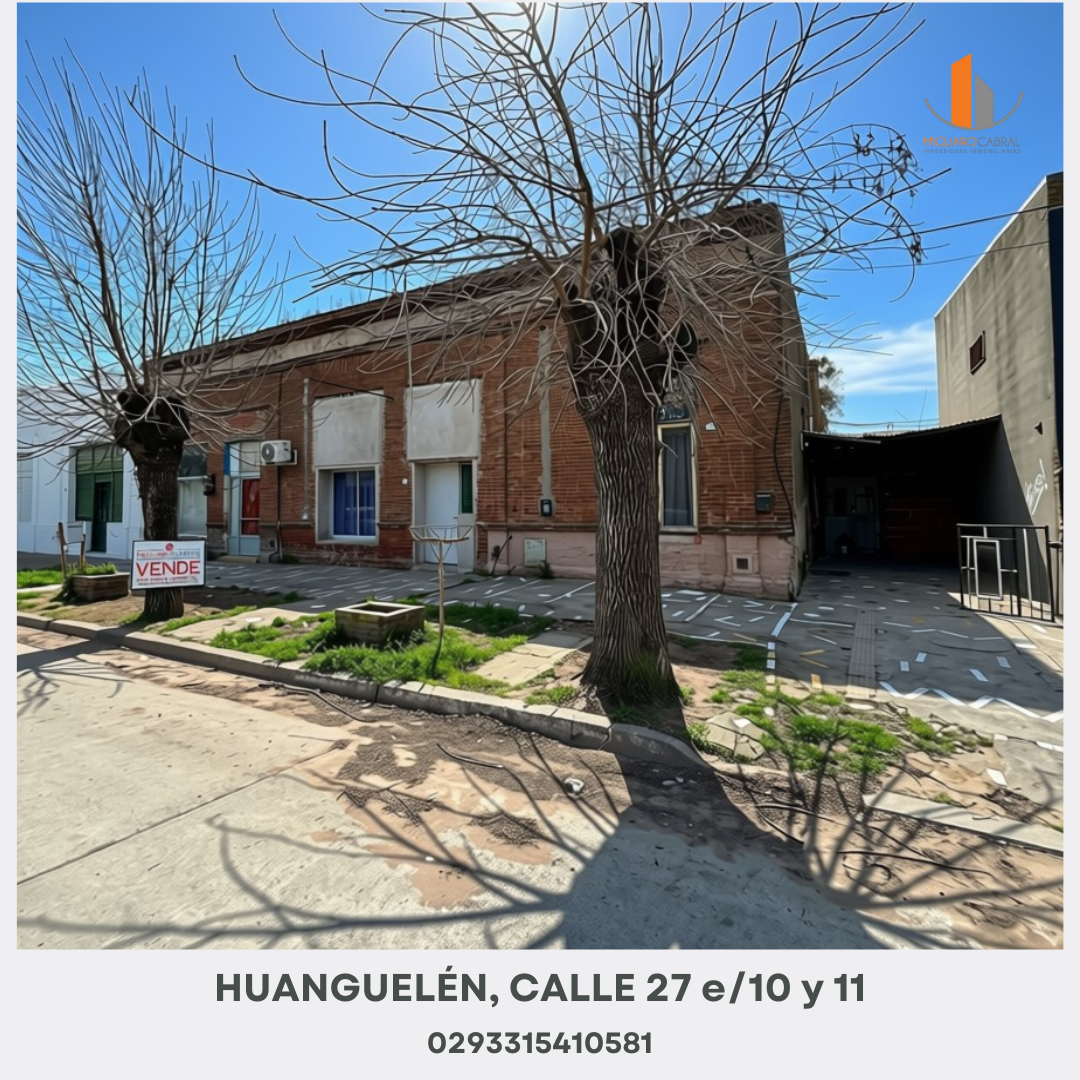 Huanguelén, Calle 27 e/10 y 11